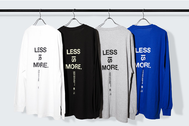 ■ UNTRACE x 松徳硝子 LESS IS MORE LS T-Shirt 9900円（税込み）