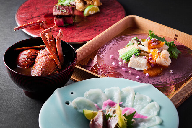 河豚・伊勢海老・牛会席