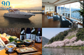【琵琶湖ホテル】開業90周年記念貸し切りクルーザーで楽しむ海津大崎の桜鑑賞とロイヤルスイートで寛ぐ90万円宿泊プラン販売スタート