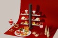 “ろうそくを消すときめき”を表現したパフェやレッド×ホワイトのスイーツなど、大切な人と過ごす時間を“灯り”に重ねて紡ぐクリスマスアフタヌーンティーを開催