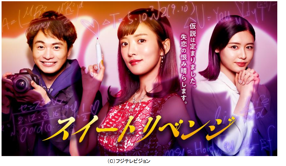 フジテレビ Fod オリジナルドラマ スイートリベンジ テレビ局発のオリジナルコミックが初のドラマ化 株式会社フジテレビジョンのプレスリリース