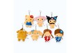 【サンリオキャラクターズ】日焼け「ハローキティ」たちがかわいい！バッグに付けて持ち運べる「ダイカットぬいぐるみミラー」がスケーターから7月6日(月)発売予定