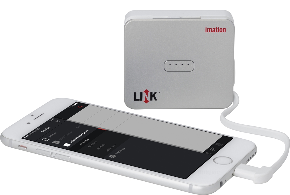 Iphone用オールインワンアクセサリーlink Power Driveが全国のドコモショップで取り扱い開始 イメーション株式会社のプレスリリース