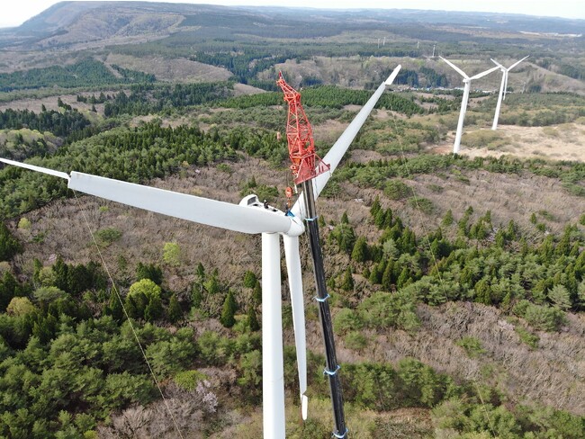 株式会社SMARTによる陸上風力発電所の解体工事の受注・着工について