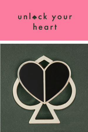 ケイト スペード ニューヨークは スペードモチーフの新アイコンをフィーチャーした Unlock Your Heart キャンペーンをスタート ケイト スペード ニューヨークのプレスリリース