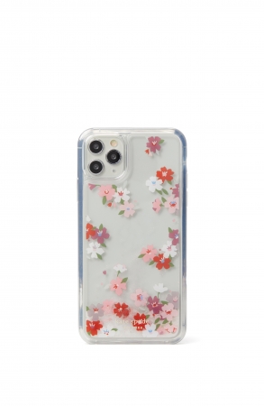 iphone case cherry blossom liquid glitter 11 pro max