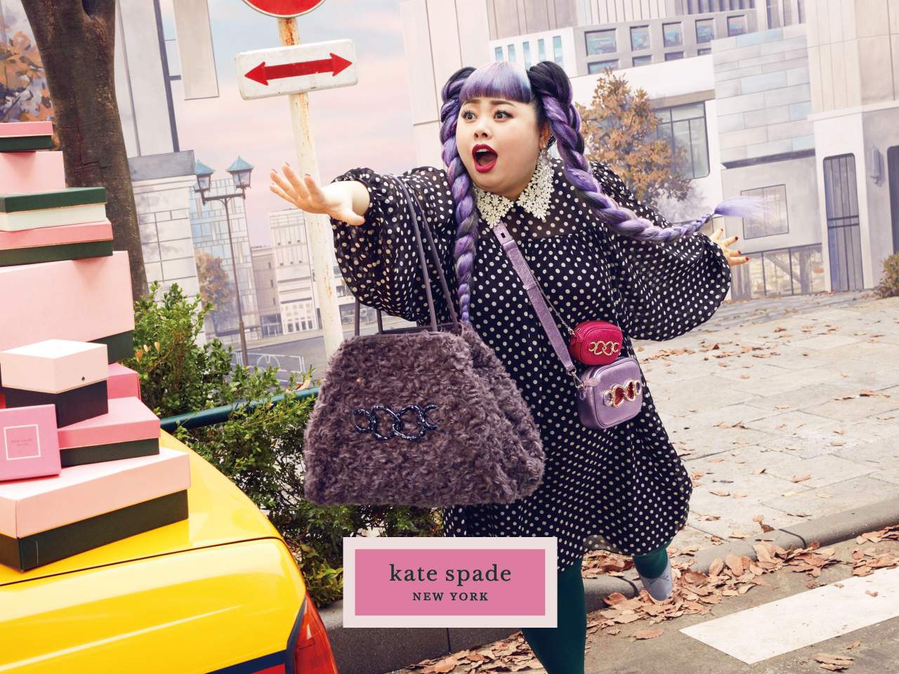 KATE SPADE NEW YORK は、グローバルアンバサダーの渡辺 直美さんとの