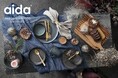【北欧の美意識を食卓に】 デンマークの老舗ブランド aida から 自然のぬくもり感じる人気シリーズ RAW stoneware のご紹介