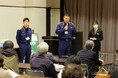 江別市役所防災課・江別市消防局出張所のご協力をいただき、「江別の災害に備える!やわらぎ防災・減災セミナー」を開催しました