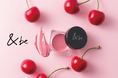 ＜＆be（アンドビー）＞ヘルシーな血色感を演出するクリームチークに春の限定色チェリーピンクが新登場！