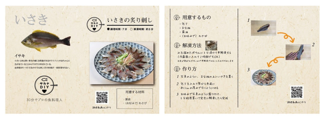 日本初！自宅料理の３大悩みを解決できる地魚料理のサブスク「サカナ 