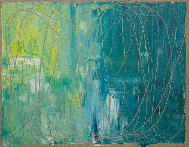 TSUNAGU-Sunlight- Acrylic on Canvas  2019
