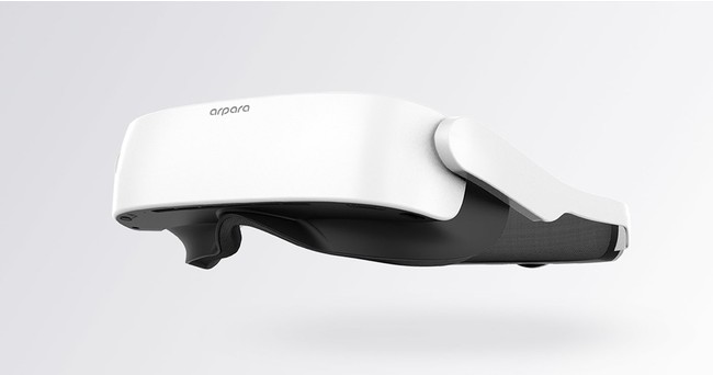 超軽量(200g)のOLEDマイクロディスプレイ5K VRヘッドセットarpara