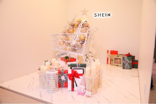 ショールーム『SHEIN TOKYO』が冬仕様にリニューアル！フィッティングルームやフォトスポットも冬仕様で登場！