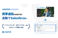 amptalkが携帯キャリア(SoftBank/NTTドコモ/au)と連携し、通話内容をSalesforceに自動入力