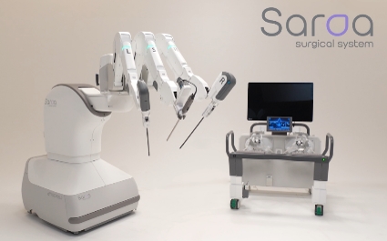 「Saroa サージカルシステム」外観 「Saroa サージカルシステム」外観