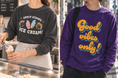1点からスマホで簡単デザイン！オリジナルプリント.jpにヴィンテージ風長袖Tシャツが登場