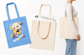 推し活やお揃いに！オリジナルプリント.jpが全20色のA3トートバッグを新発売