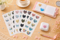 WEBデザインツールで入稿！オリジナルプリント.jpが「ぷっくりシール円形・ハート型」を発売