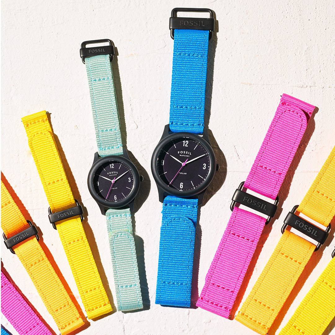 地球にやさしくサステナブルに Fossilから ソーラー時計が限定発売 株式会社フォッシルジャパンのプレスリリース