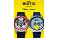 ディズニー × フォッシル、限定コレクション「Disney | Fossil BIG TIC」を発売
