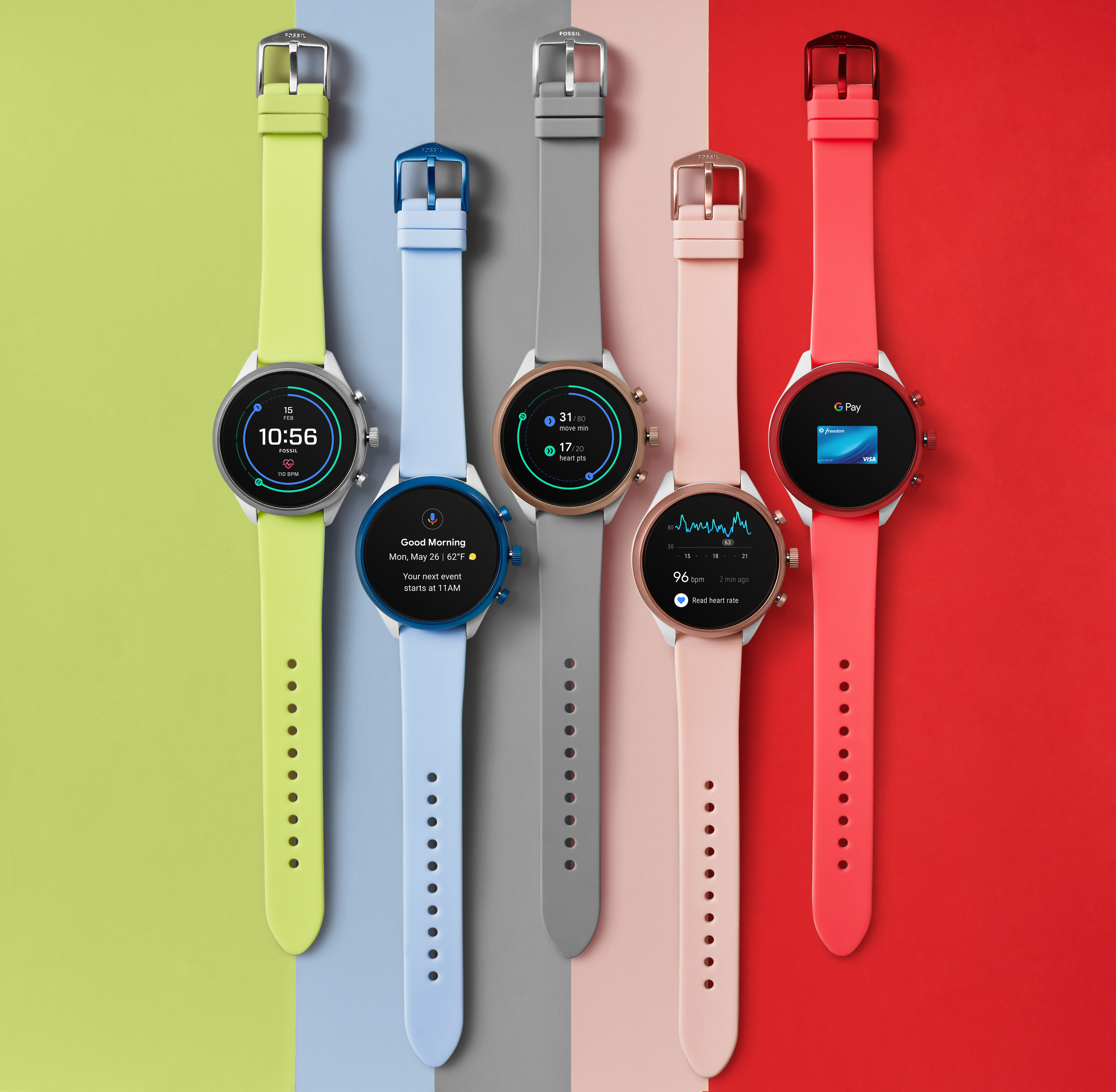 Snapdragon Wear 3100を搭載したwear Osスマートウォッチ Fossil Sport Smartwatch が遂に日本上陸 公式オンラインストアのみの限定先行発売開始 株式会社フォッシルジャパンのプレスリリース
