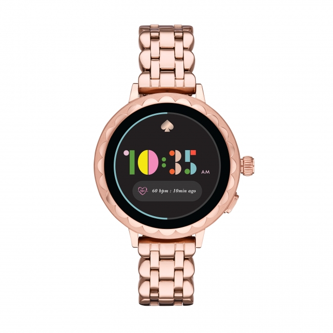 ケイト・スペード ニューヨークより、新作タッチスクリーンスマートウォッチ 「Scallop Smartwatch  2」コレクションが登場。2019年3月20日（水）全国発売をスタート。 | 株式会社フォッシルジャパンのプレスリリース
