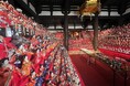 日本最大級、4500体の雛人形が飾られる 「高取城下町家のひな祭り」17段500体からなる”天段の雛”と”壷阪寺 大雛曼荼羅”を公開