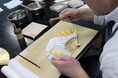 第二回「日本伝統文化体験サービス無料参加会」~扇子に金箔体験~