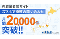「売買業者間サイト」「スマホで物確」の問い合わせが月間2万件を突破!|いえらぶCLOUD