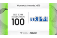 Wantedly Awards 2025「BEST TEAM NOMINATION 100」に、いえらぶGROUPが選出!