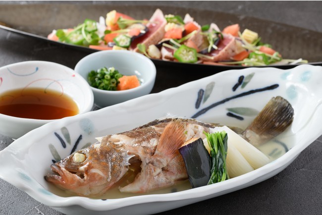 瀬戸内産あこう酒蒸し 瀬戸内産あこう酒蒸し