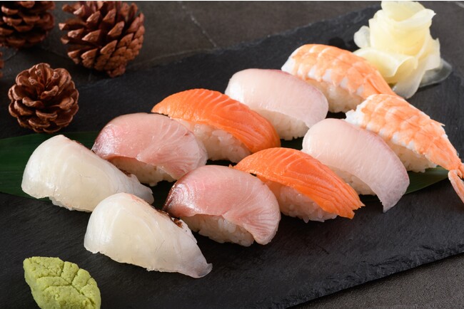 瀬戸内鮮魚の握り寿司