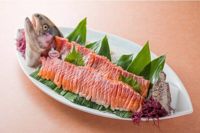 富士養鱒漁業協同組合のプレミアムブランドにじます「紅富士（あかふじ）」