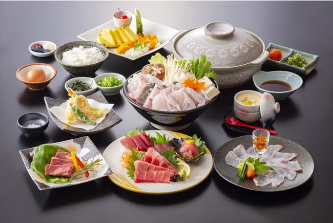 まぐろとくえの旬彩料理