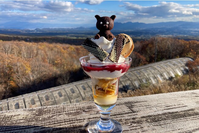 トッピングの「網張ベア」がキュート! トッピングの「網張ベア」がキュート!