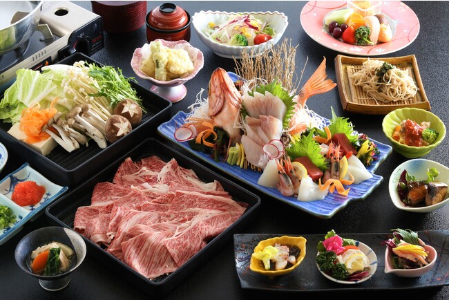 鳥取和牛と冬の恵み会席 鳥取和牛と冬の恵み会席