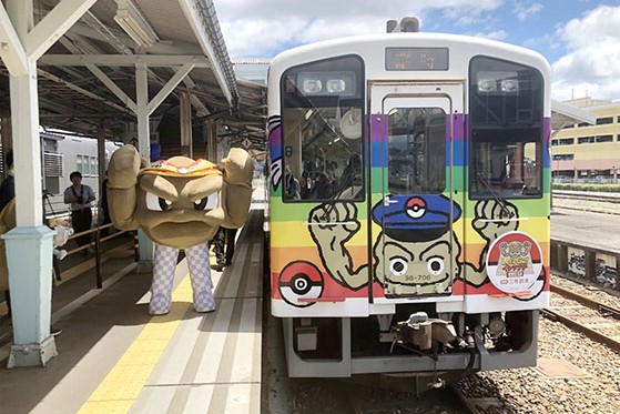 いわポケモンのマンホールを見つけに行こう 岩手県沿岸の 東北ポケふた巡りのたび 11月27日からツアースタート 自然にときめくリゾート 休暇村のプレスリリース