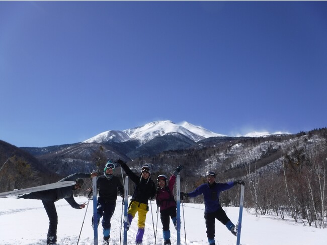 雪さえあればどこでも遊びのフィールド