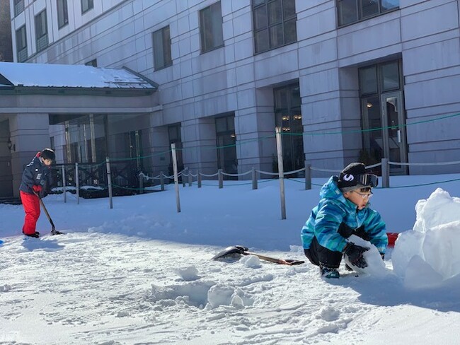 雪遊びグッズもレンタル無料