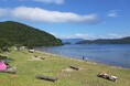 休暇村近江八幡、ホテル目の前の湖水浴場「宮ヶ浜水泳場」が７月１8日にオープン　～波打ち際まで芝生で快適　水質「ＡＡ」の湖水浴場～