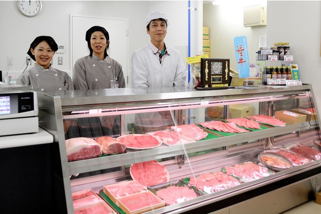 ホテル内にある精肉販売店 ホテル内にある精肉販売店