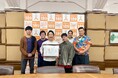 フィッシャーズ、名古屋市からの感謝状贈呈式に出席
