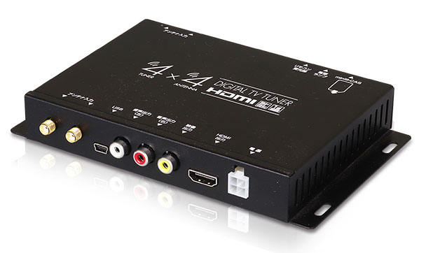 MAXWINから車載用4X4地上デジタルテレビチューナーがHDMIを搭載し新