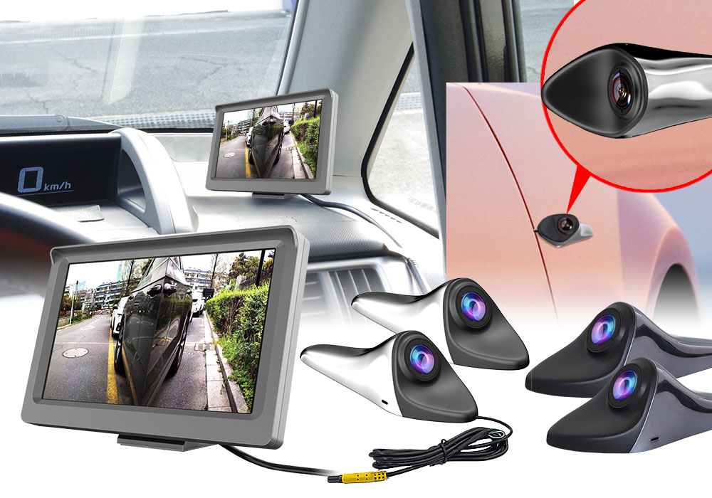 新登場 左 右カメラで同時録画のサイド バックカメラで さらに安全確認をしっかりサポートするサイドビュー カメラモニター Dvr Sid01 昌騰有限会社のプレスリリース