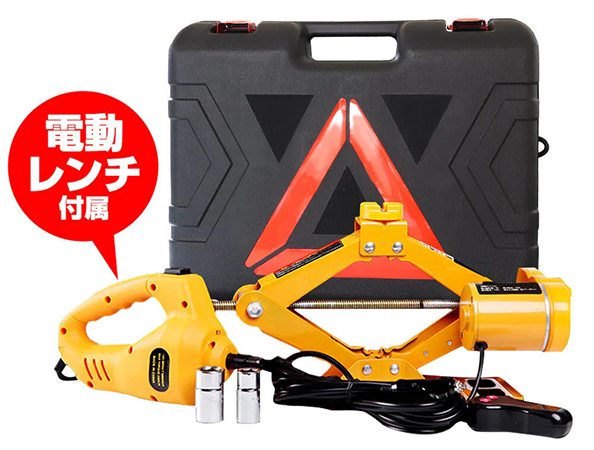 冬タイヤの交換に大活躍 電動レンチもセットになった最大3トン対応の電動ジャッキk Jak01a登場 昌騰有限会社のプレスリリース