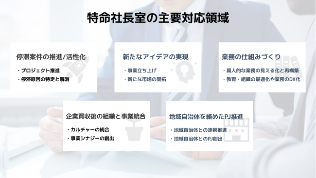 特命社長室(R)の対応領域