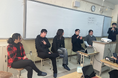 「チャイムが聞けて感動した」名古屋商科大学留学生5名が愛知県立日進高校を訪問、英語で国際交流授業に参加
