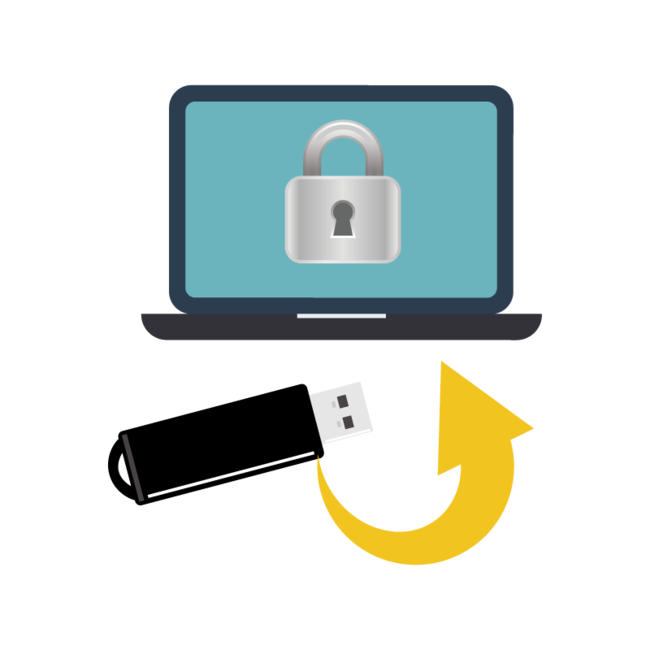 USBを挿すだけ、簡単にテレワークのセキュリティ対策が可能