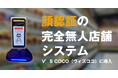 【顔認証で入店から会計まで完結】顔認証の完全無人店舗システム、「V’S COCO（ヴィズココ）」に導入